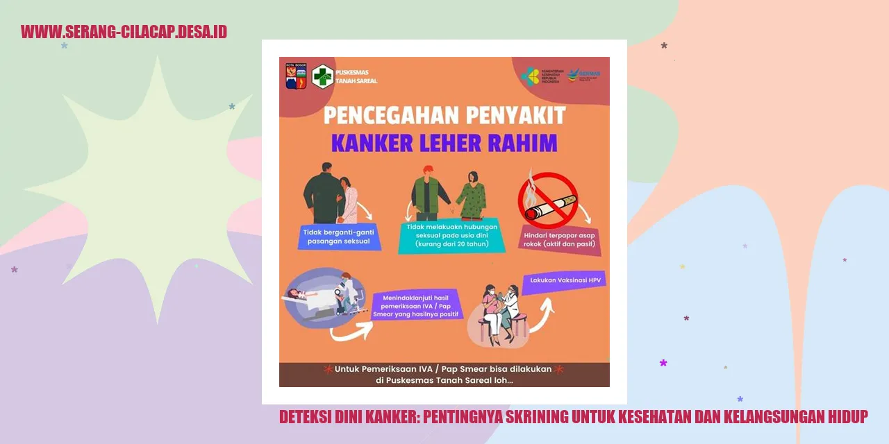 Deteksi Dini Kanker: Pentingnya Skrining untuk Kesehatan dan Kelangsungan Hidup