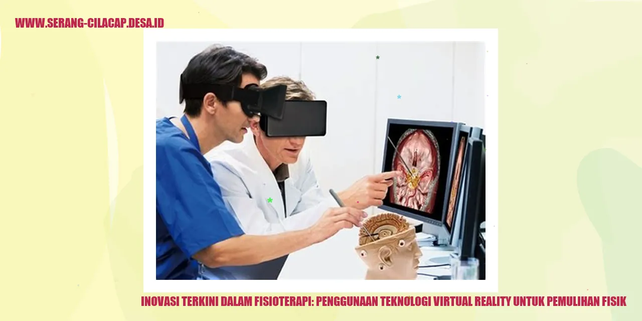 Ilustrasi Penggunaan Virtual Reality dalam Fisioterapi