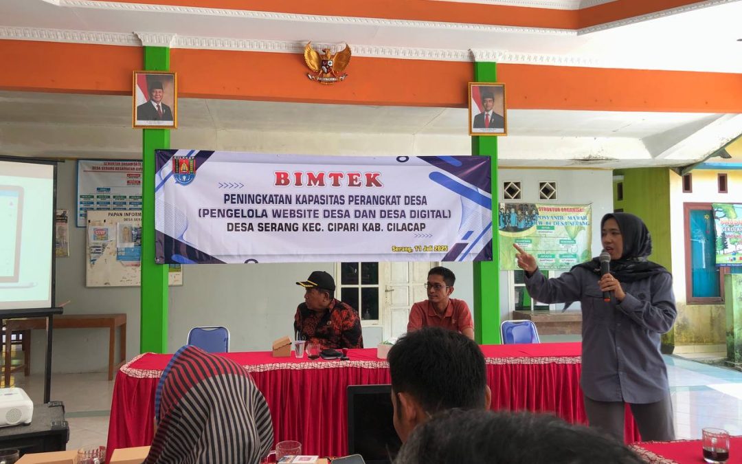 Transformasi Digital Desa: Pelatihan Pengelolaan Website dan Inovasi Teknologi di Serang
